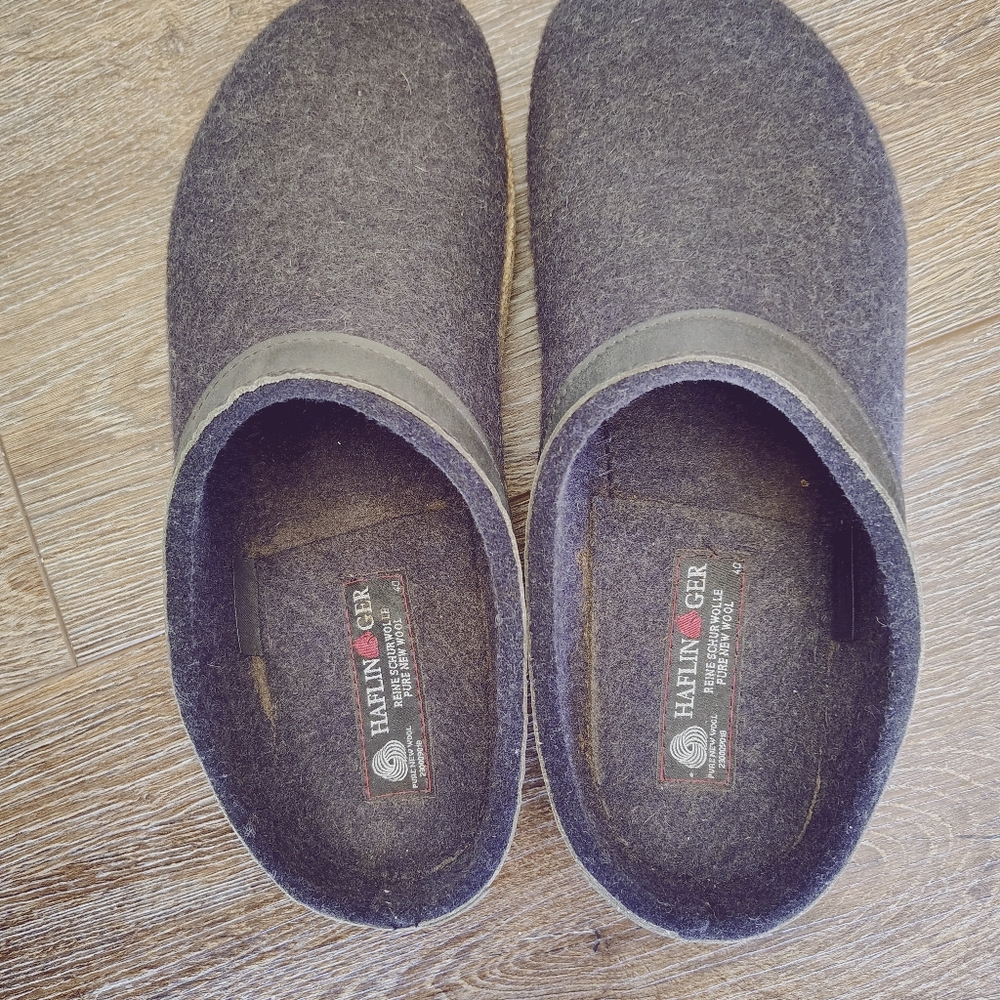 Haflinger Wool Clogs